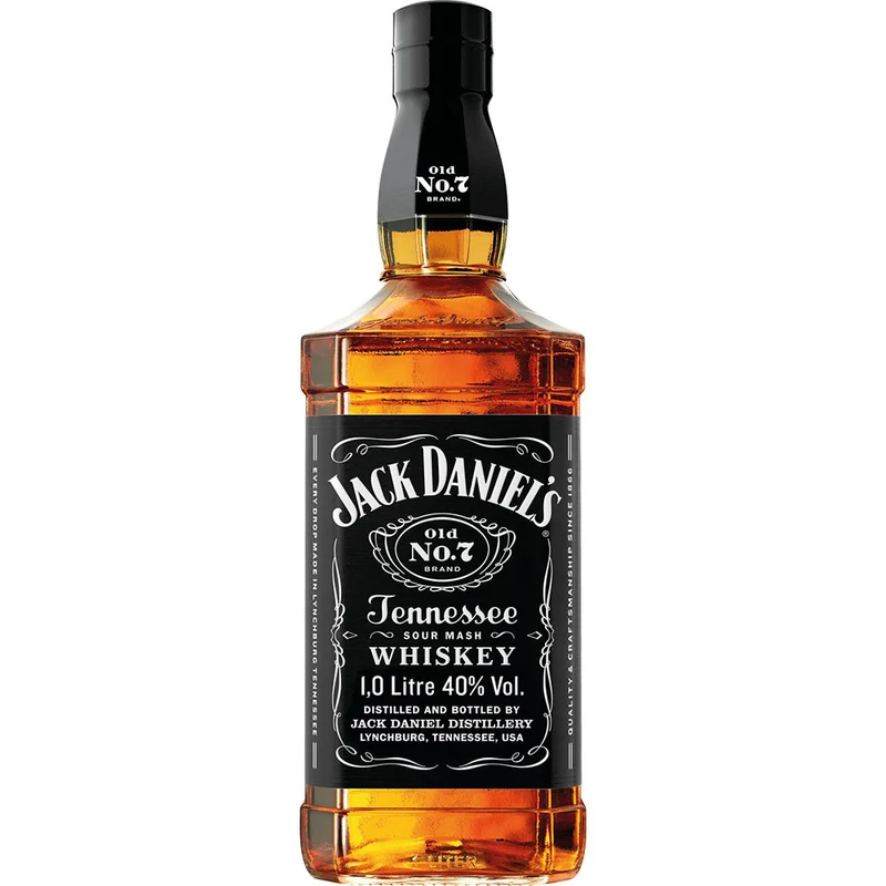 Jack Daniel's Tennessee Whiskey 40% 1 Liter