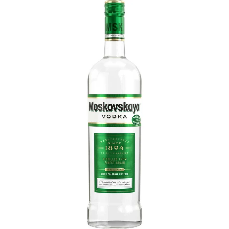 Moskovskaya Vodka Latvia 38% 1 Liter