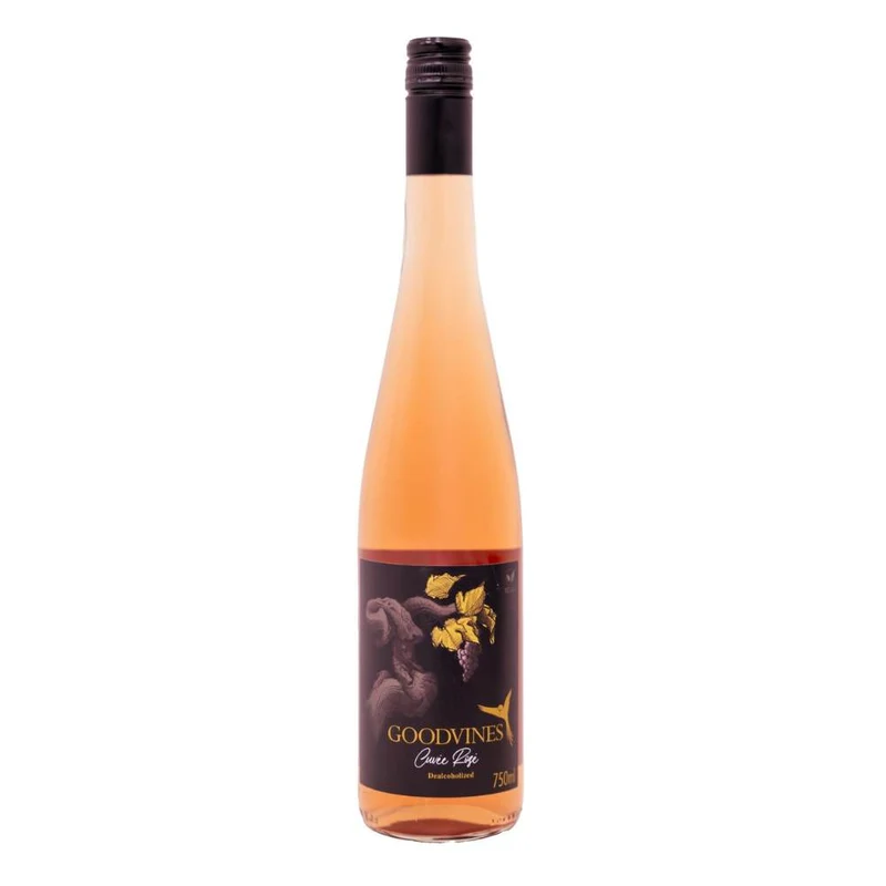 Goodvines 0,75L Cuvee Rose Black Label entalkoholisiert