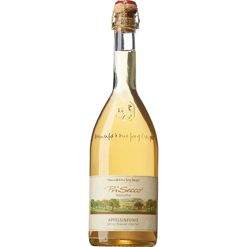Jörg Geiger Apfelsinfonie Prisecco alkoholfrei 0,75 Liter