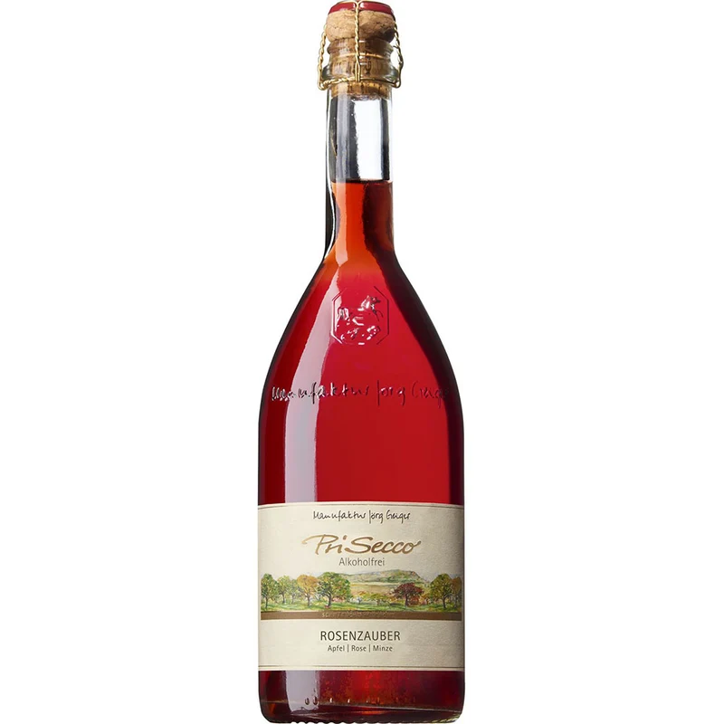 Jörg Geiger Prisecco Rosenzauber alkoholfrei 0,75 Liter