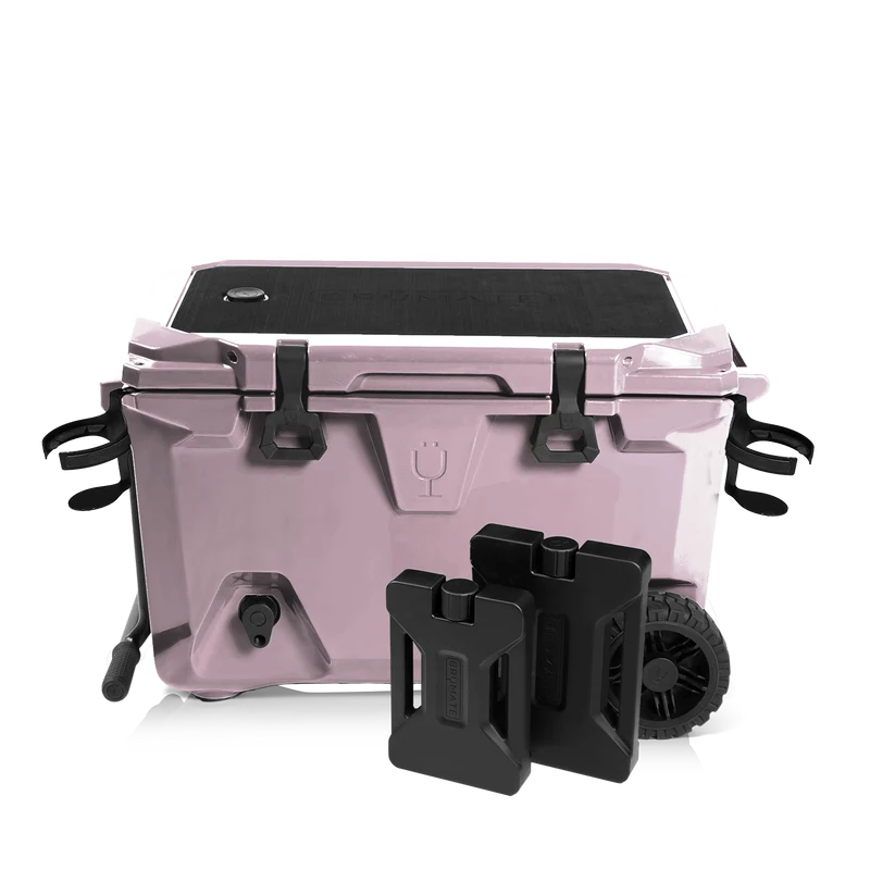 BrüTank 55-Quart Double Drink Holder Cooler Bundle | Lilac Dusk