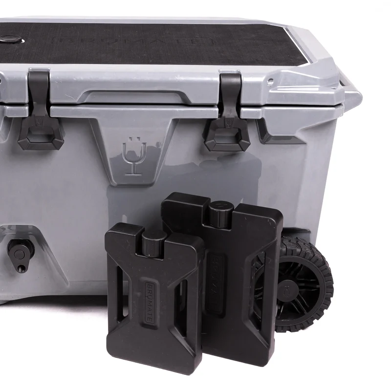 BrüTank 55-Quart Double Drink Holder Cooler Bundle | Neon Pink