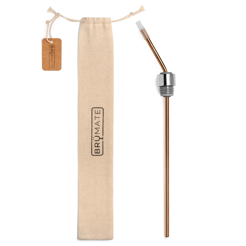 Winesulator™ Infinity Straw | Rose Gold