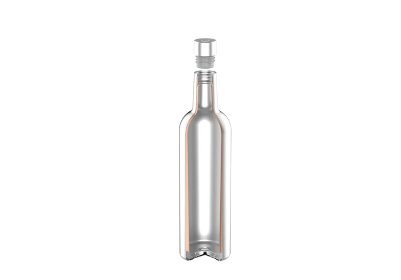 Winesulator™ Infinity Straw | Rose Gold