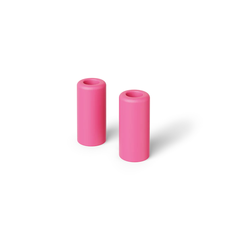 Era Flip + Resa Flip Replacement Straw Tips 30/40oz + 35oz | Neon Pink | 2-Pack