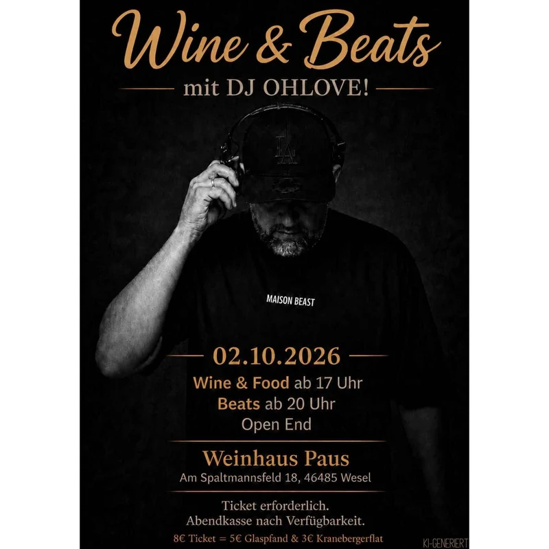 Fr. 02.10.2026 Wine & Beats
