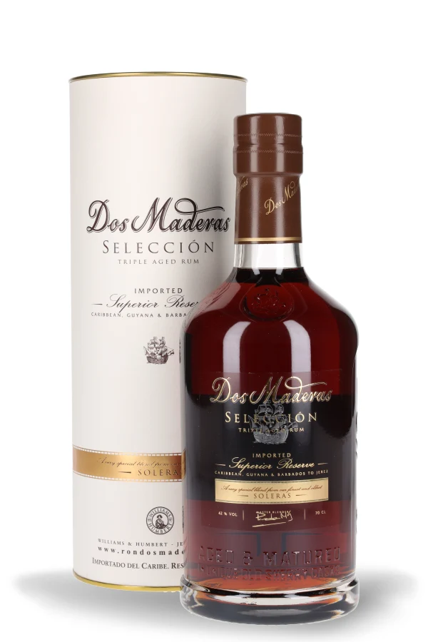 Dos Maderas Seleccion Triple Aged Rum 42% vol. 0.7l