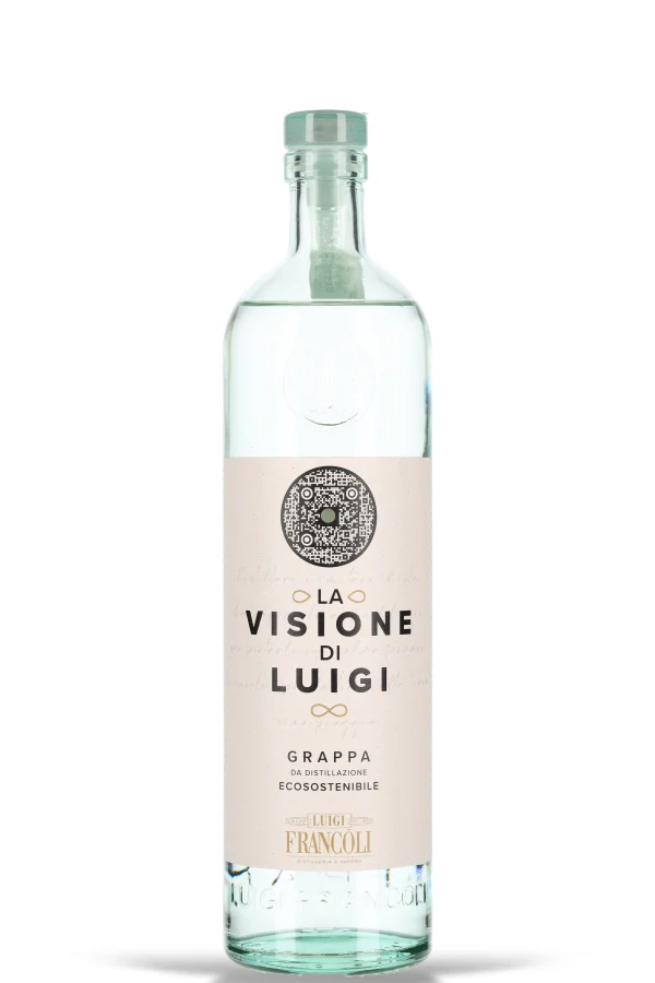Luigi Francoli Grappa La Visione di Luigi La Bianca 40% vol. 0.7l