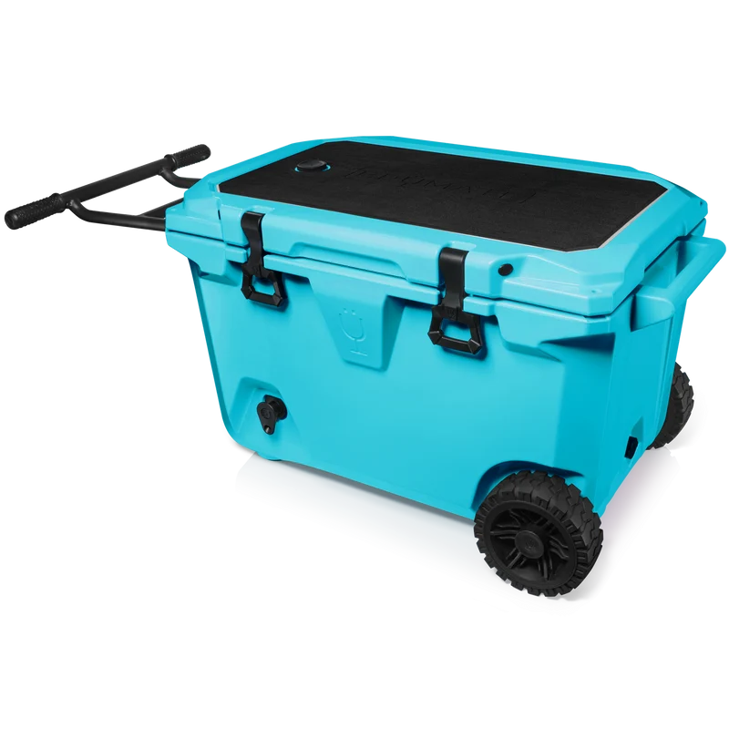 BrüTank 55-Quart Rolling Cooler | Electric Blue