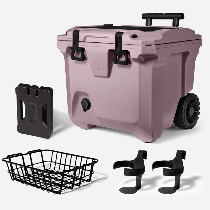 BrüTank 35-Quart Ultimate Day Trip Cooler Bundle | Lilac Dusk