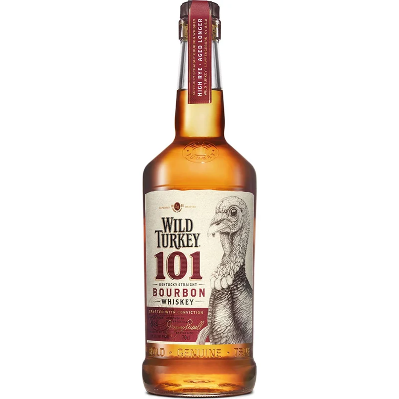 Wild Turkey 101 Proof Bourbon Whiskey 50,5% 0,7 Liter