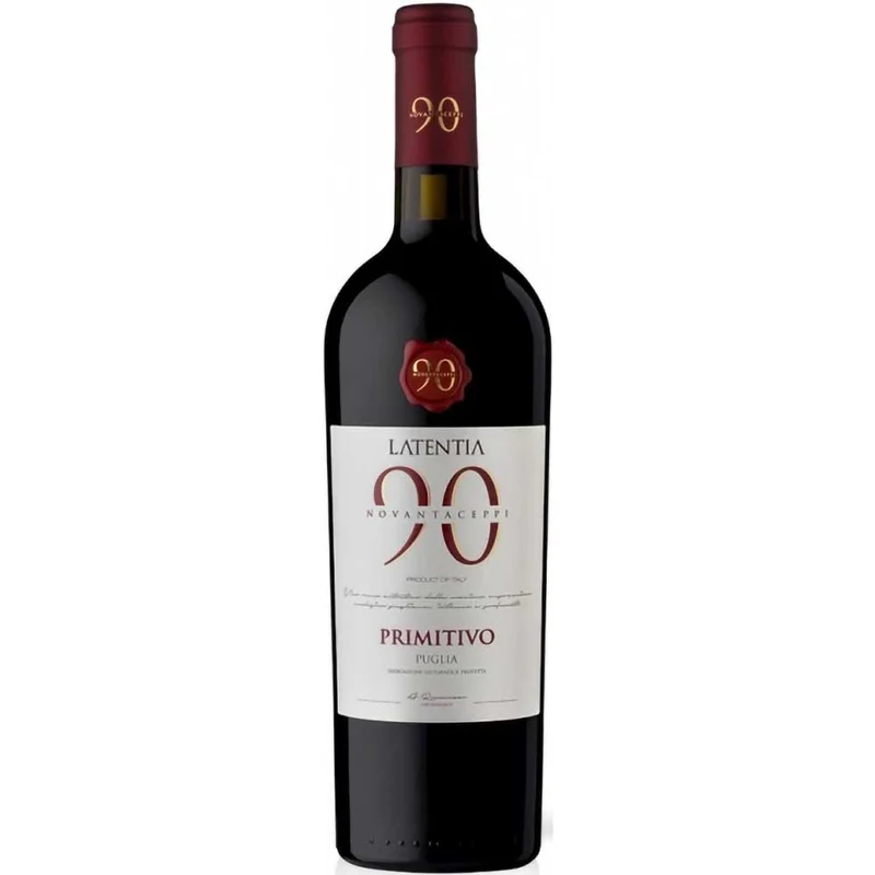 Latentia Winery Novantaceppi Primitivo Puglia IGT 2024