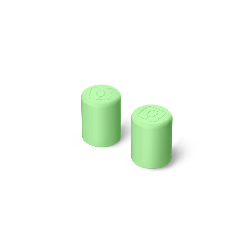 Magnetic Straw Cover | Kiwi | 2-Pack