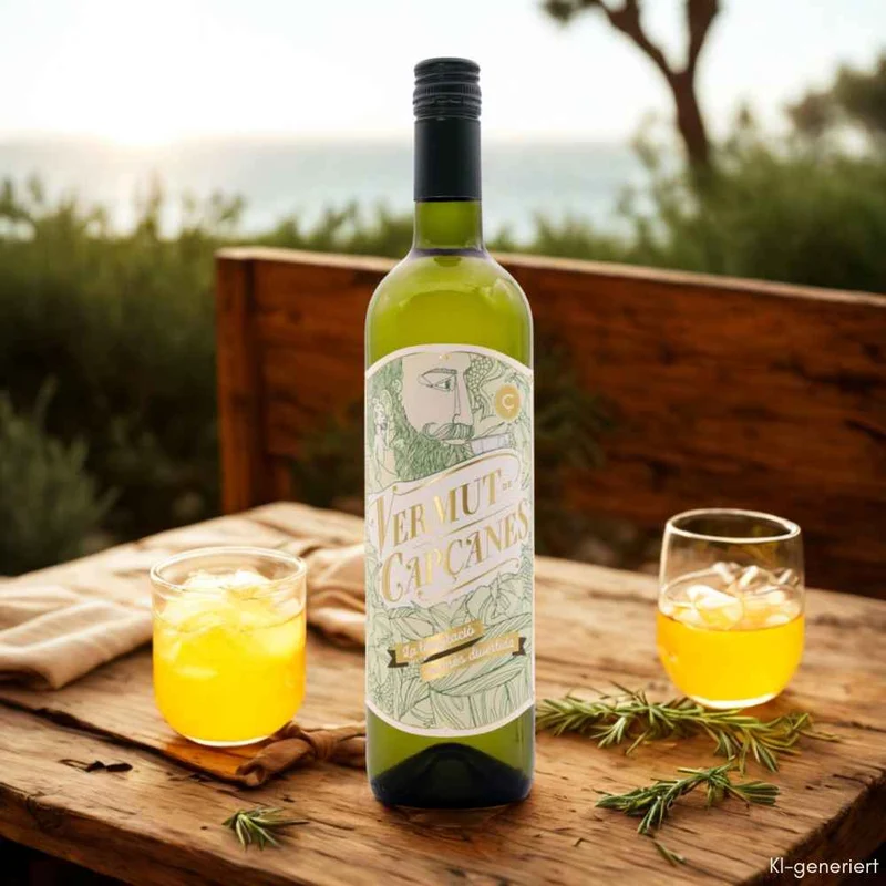 Celler de Capcanes weißer Vermut Wermut blanc 0,75L 15,5%