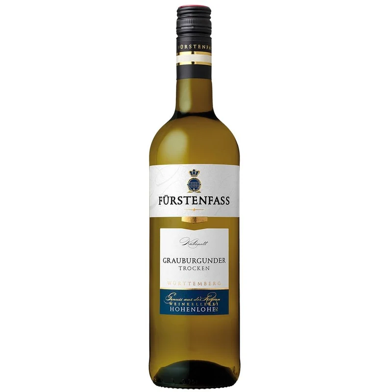 Weinkellerei Hohenlohe Fürstenfass Grauburgunder Kabinett QbA trocken 2024