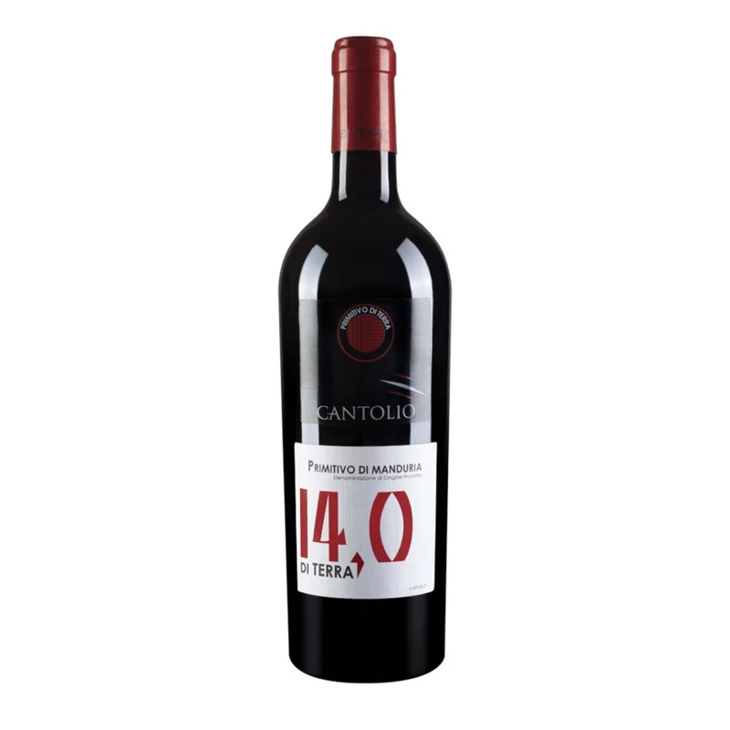 Cantolio Primitivo di Manduria DOP 14,0 Terra 2024