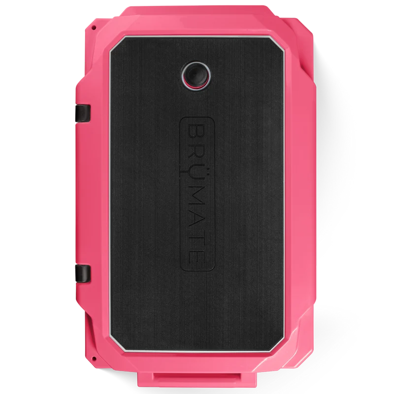 BrüTank 55-Quart Rolling Cooler | Neon Pink
