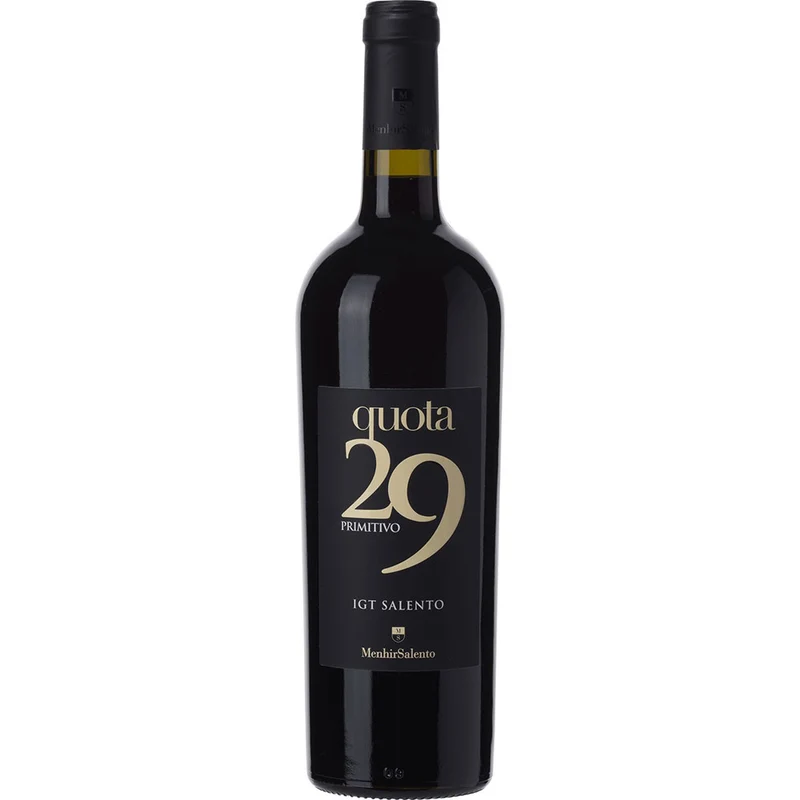 Vini Menhir Salento Quota 29 Primitivo IGT Salento 2024