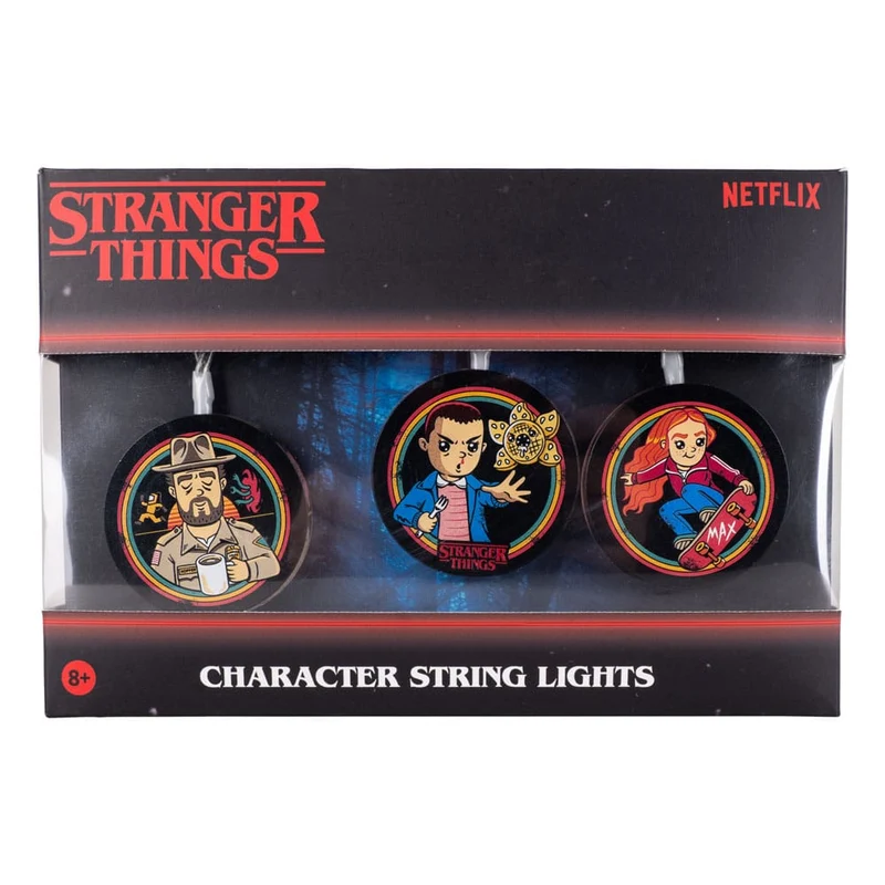 Stranger Things Charakter-Lichterkette