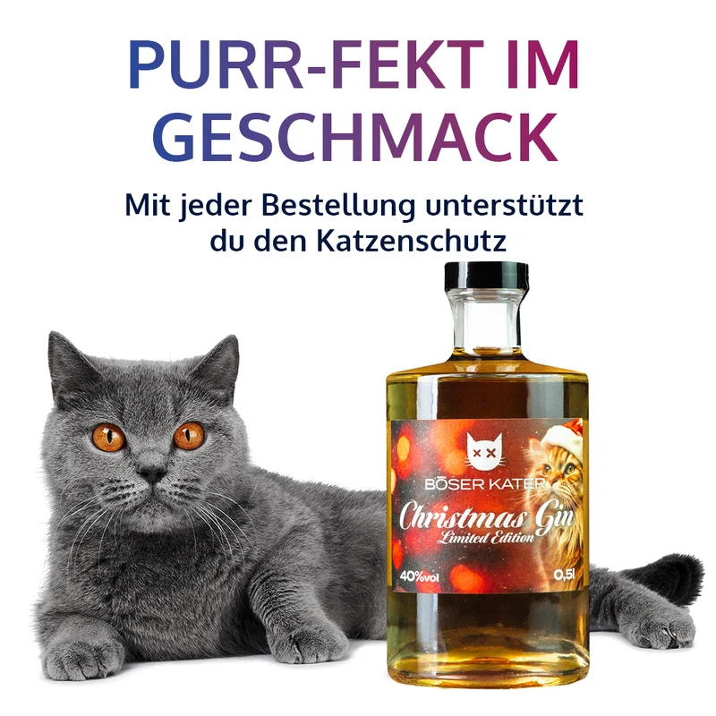 Böser Kater Christmas Gin