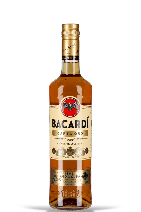 Bacardi Carta Oro Rum 37.5% vol. 0.7l