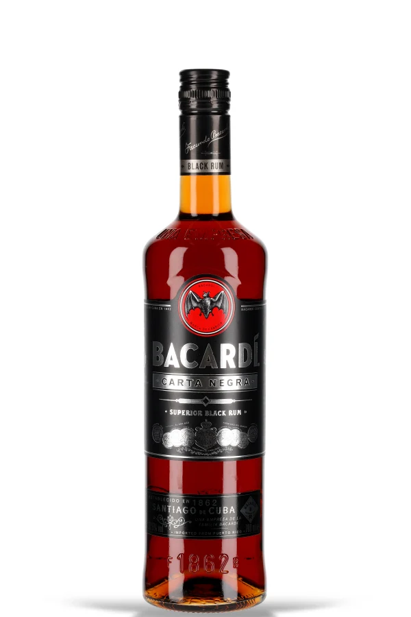Bacardi Carta Negra Rum 37.5% vol. 0.7l