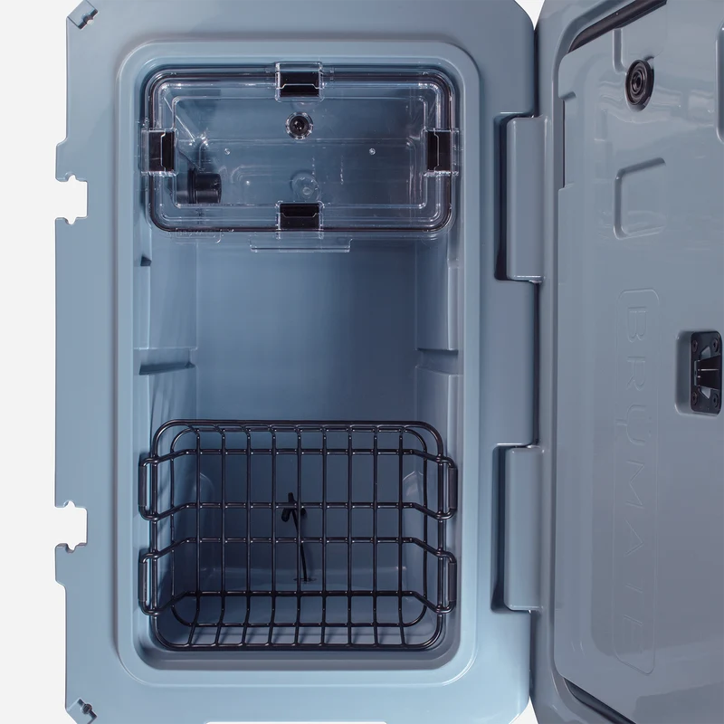 BrüTank 55-Quart Double Drink Holder Cooler Bundle | Denim