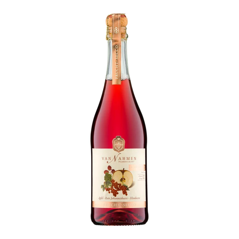 van Nahmen Apfel Rote Johannisbeere Frucht Secco alkoholfrei