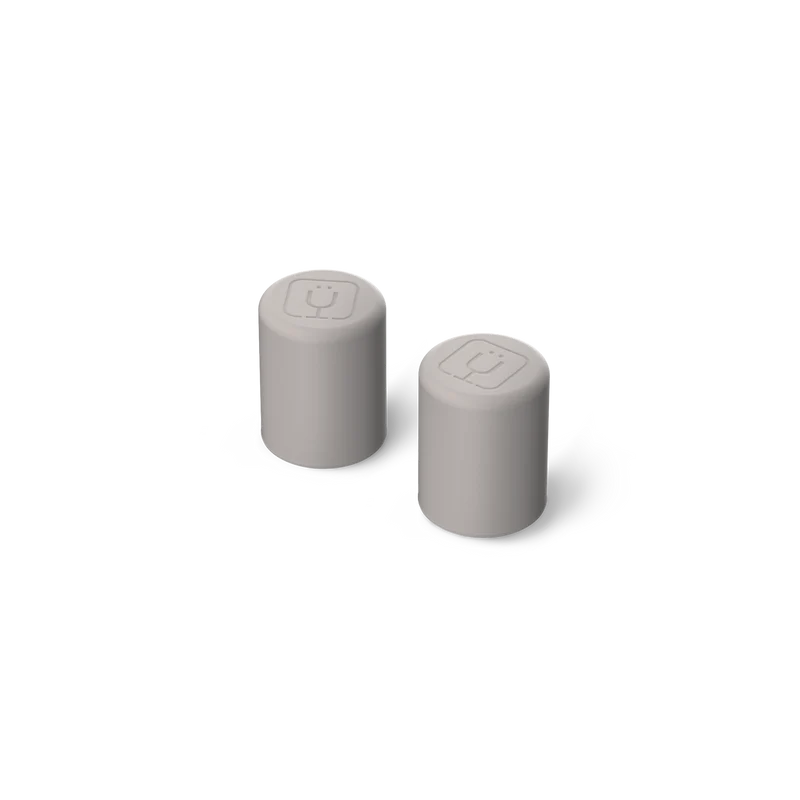 Magnetic Straw Cover | Mocha | 2-Pack