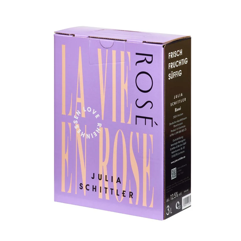 Julia Schittler Rose Bag In Box BIB 3,0L 2024 La Vie En Rose