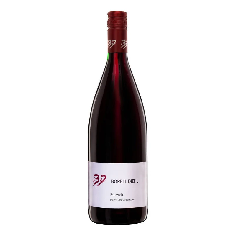 Borell Diehl Hainfelder Ordensgut Rotwein lieblich 1L Literwein 2023
