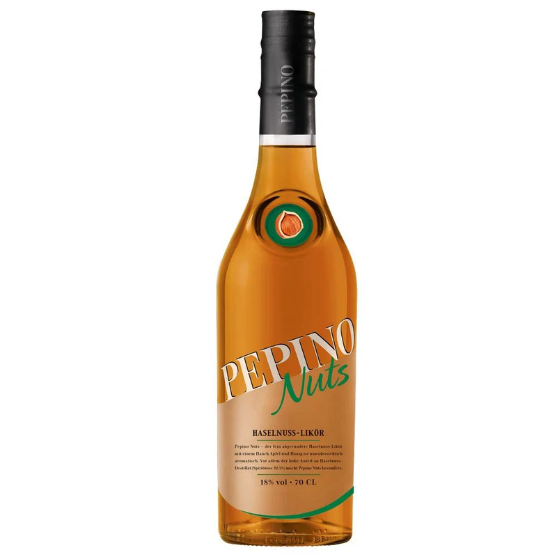 Pepino Nuts Haselnuss-Likör 18% 0,7 Liter
