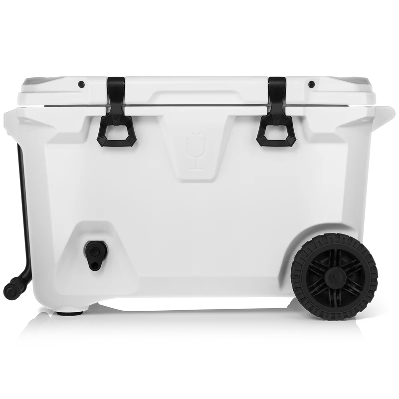 BrüTank 55-Quart Rolling Cooler | Ice White
