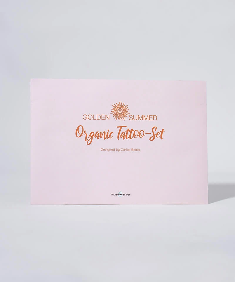 Organic Tattoo-Set Gold