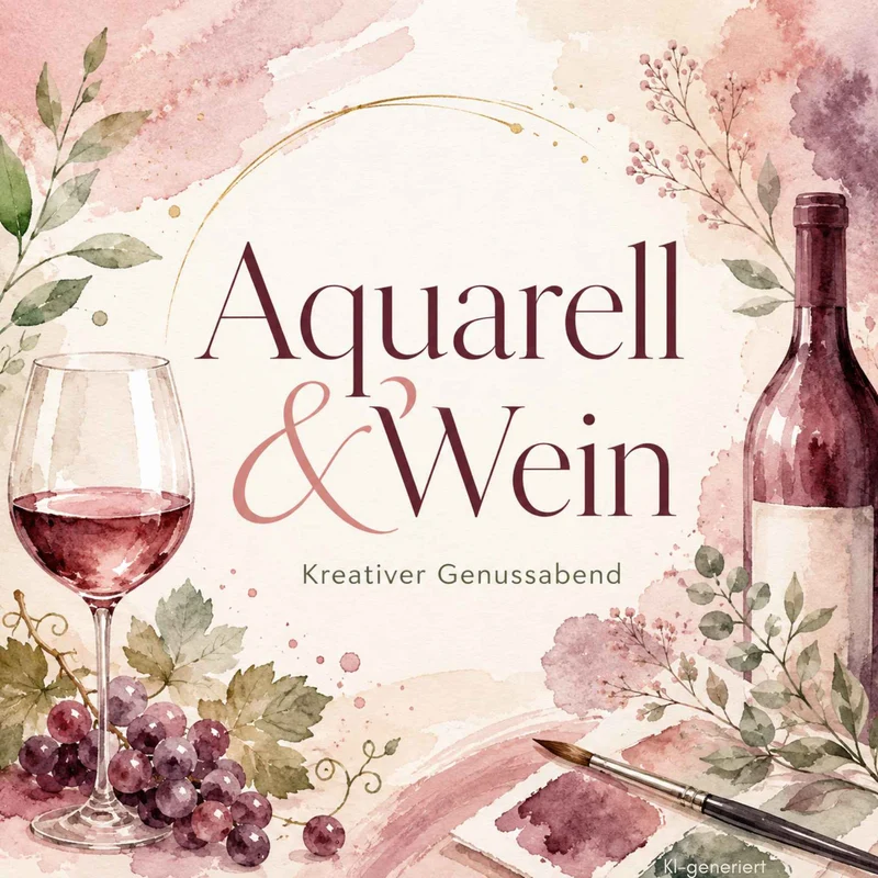 Mi. 02.12.2026 Aquarell und Wein
