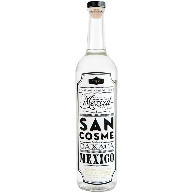 San Cosme Mezcal Blanco 40% 0,7 Liter