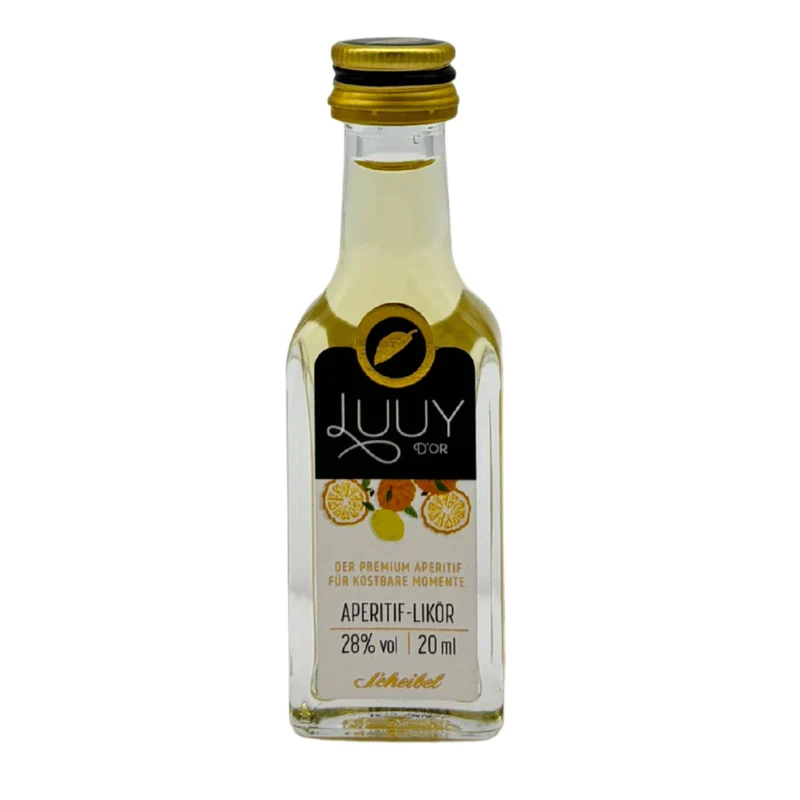 Scheibel Luuy D'Or Premium Aperitif Likör 0,02L 28%