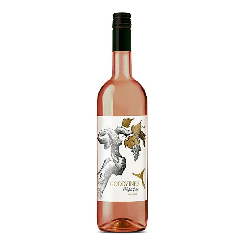 Goodvines 0,75L Merlot Rose entalkoholisiert