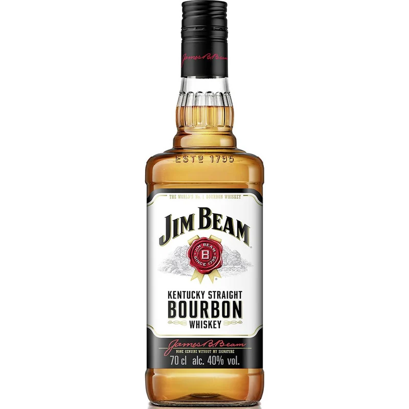 Jim Beam White Bourbon Whiskey 40% 0,7 Liter