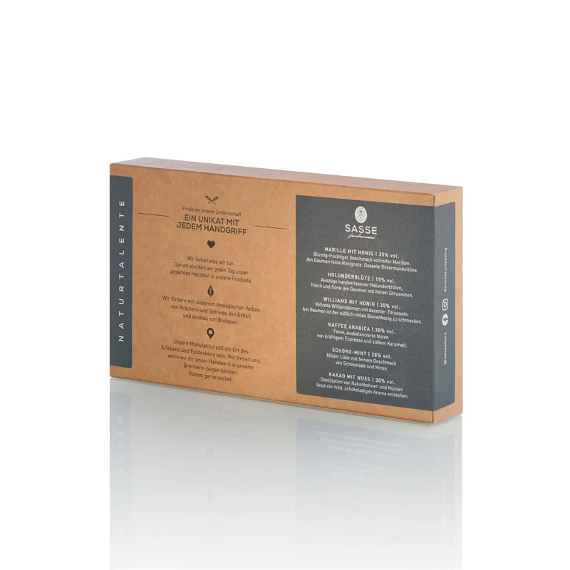 Feinbrennerei Sasse Miniatur Tasting Naturliköre 6x20ml