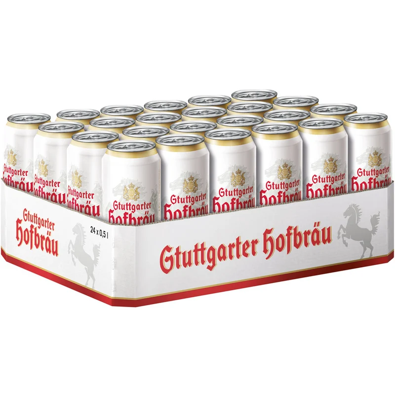 Stuttgarter Hofbräu Pilsner Dose 24x 0,5 Liter (EINWEG)