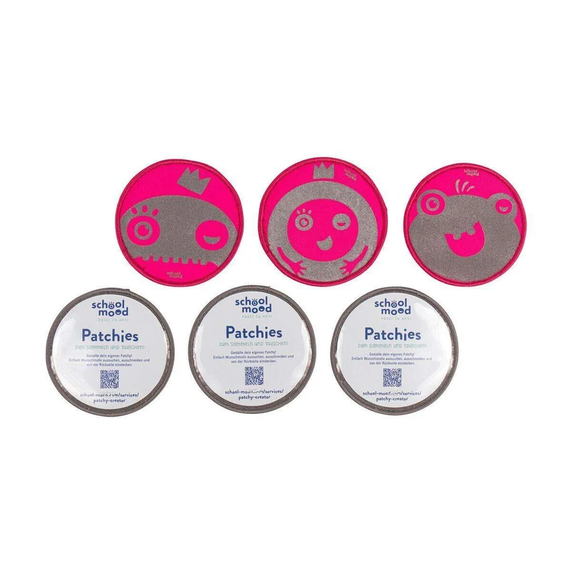 School-Mood Patchies Pink Monsters