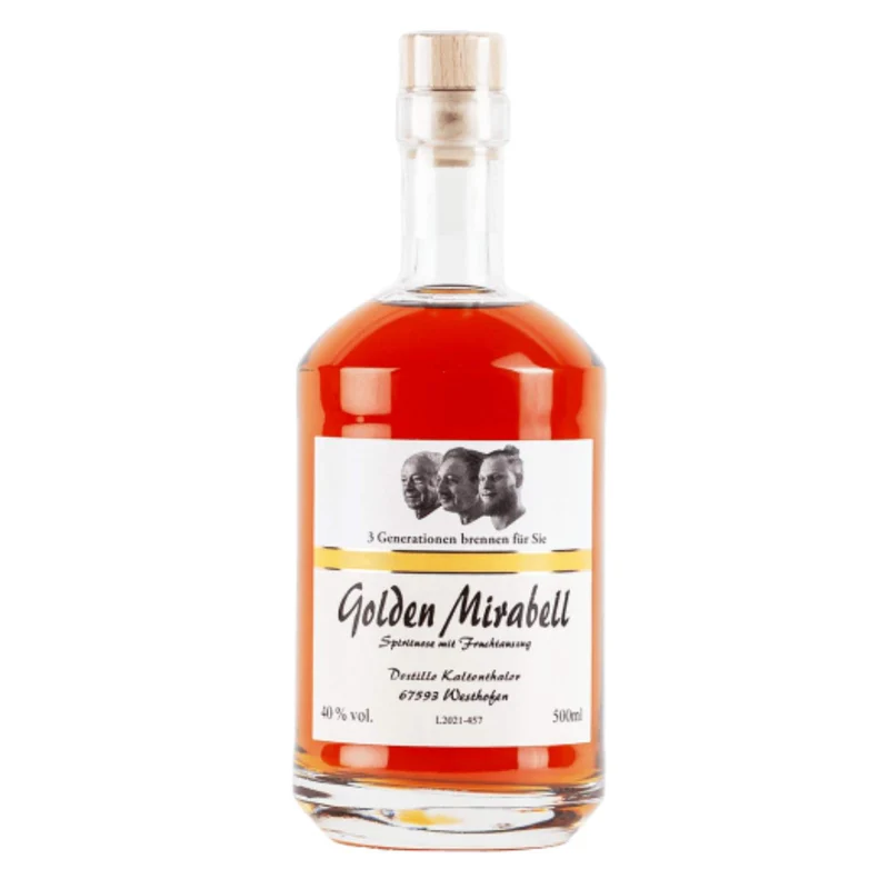 Destille Kaltenthaler Golden Mirabell 0,5L 40%