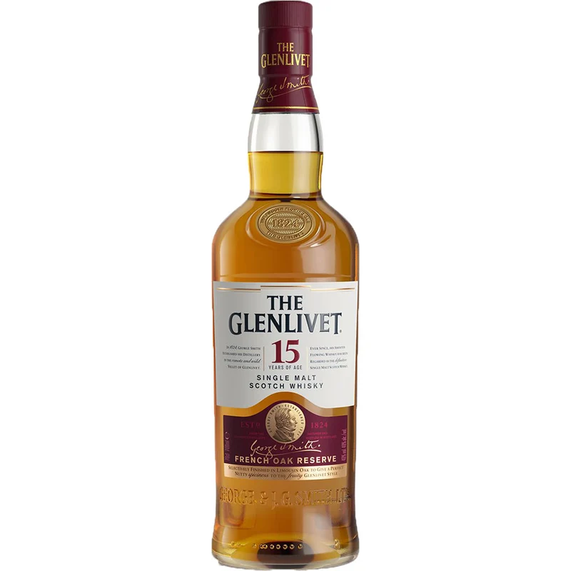 Glenlivet 15 Jahre Single Malt Scotch Whisky 40% 0,7 Liter