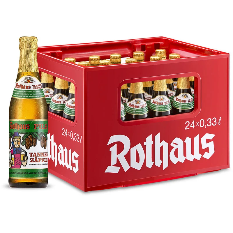 Rothaus Tannenzäpfle 24x 0,33 Liter (MEHRWEG)