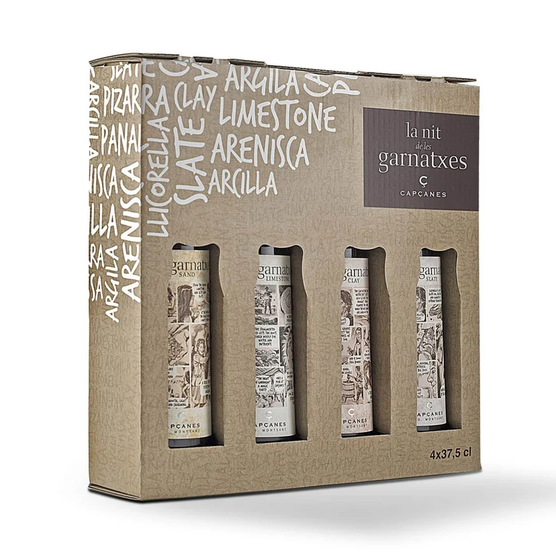 Celler de Capcanes 4er-Paket La Nit de Les Garnatxes 2023 0,375l