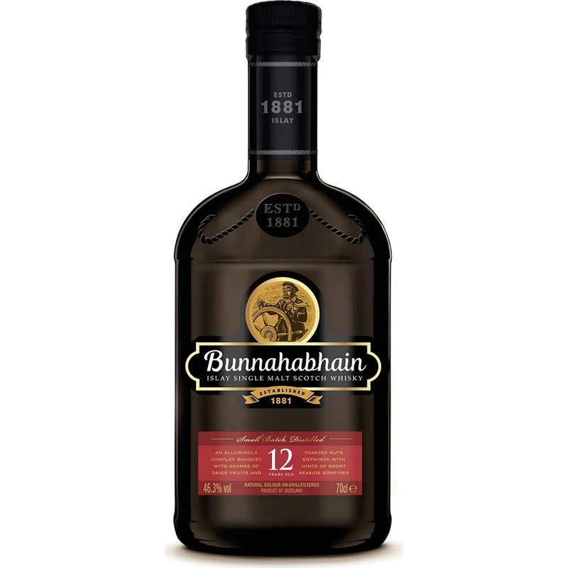 Bunnahabhain 12 Jahre Single Malt Scotch Whisky 46,3% 0,7 Liter