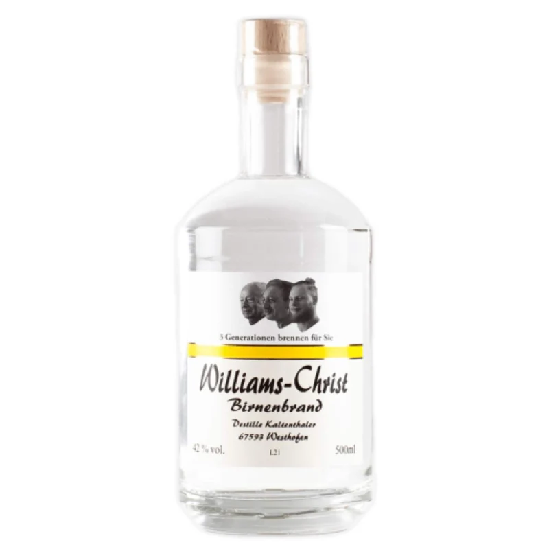 Kaltenthaler Williams Christ Birnenbrand 0,5L 42%