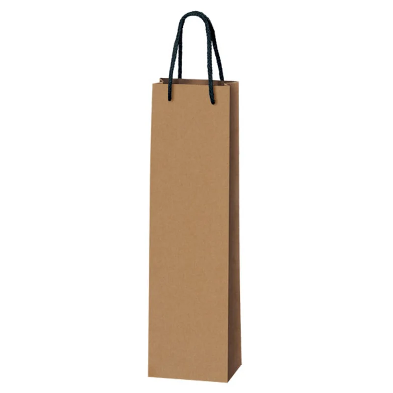 1er Präsenttüte Kraftpapier natur Weingenuß